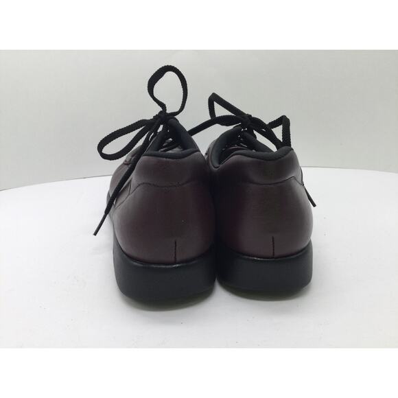 SAS Maroon Lace Up Loafer Womens 7M Comfort Shoes New - Picture 5 of 8